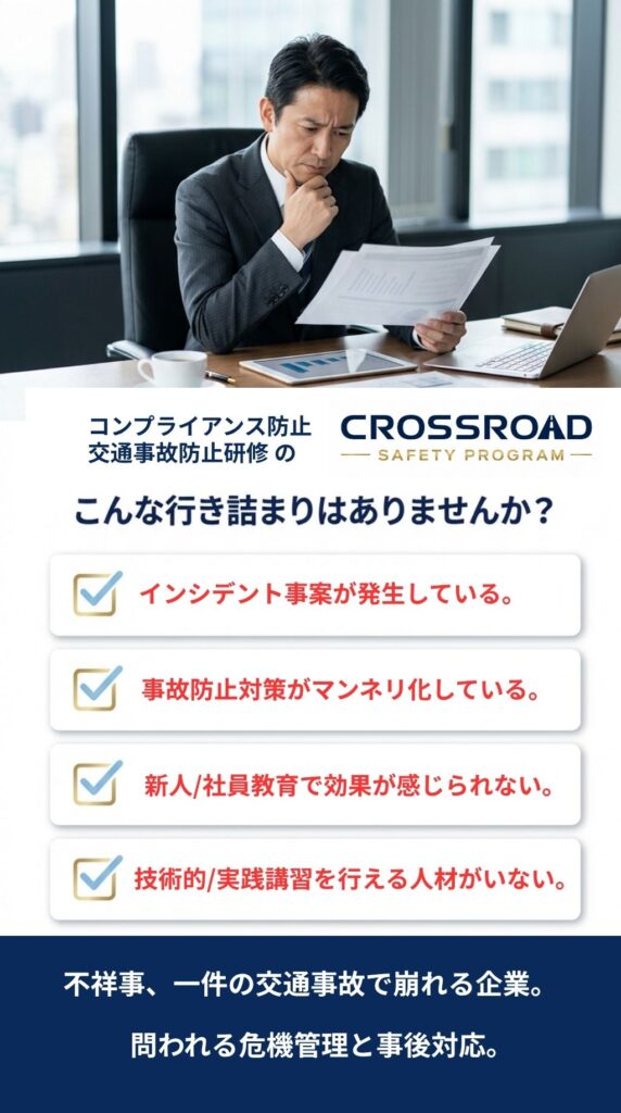 交通事故/コンプライアンス違反防止研修