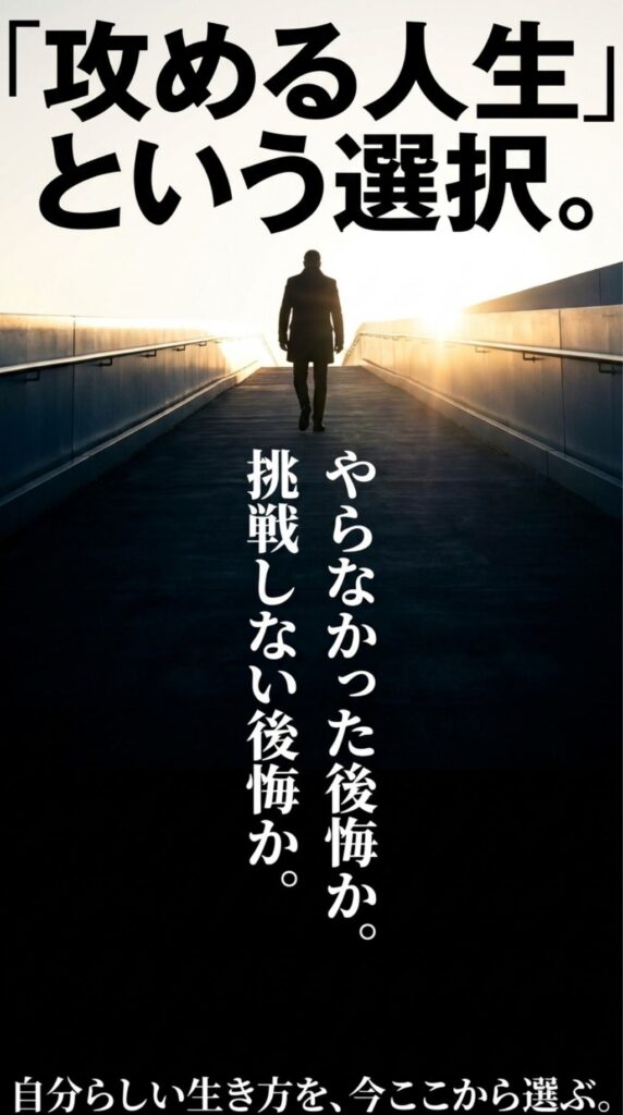 人生の後悔/人生の挑戦/人生でやり残したこと